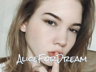 AliceForDream