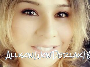 AllisonWonDerlax18