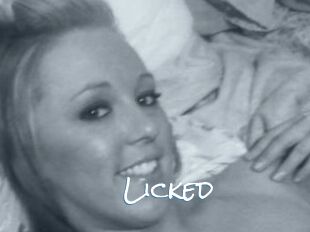 Licked