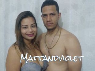 Mattandviolet