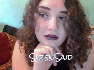 SirenSaid